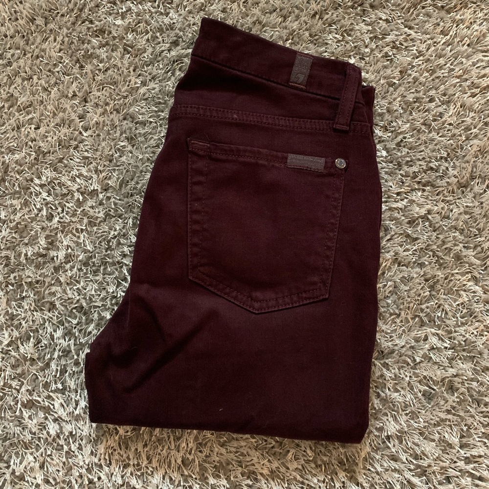 7 For All Mankind Mid-Rise Skinny Jean